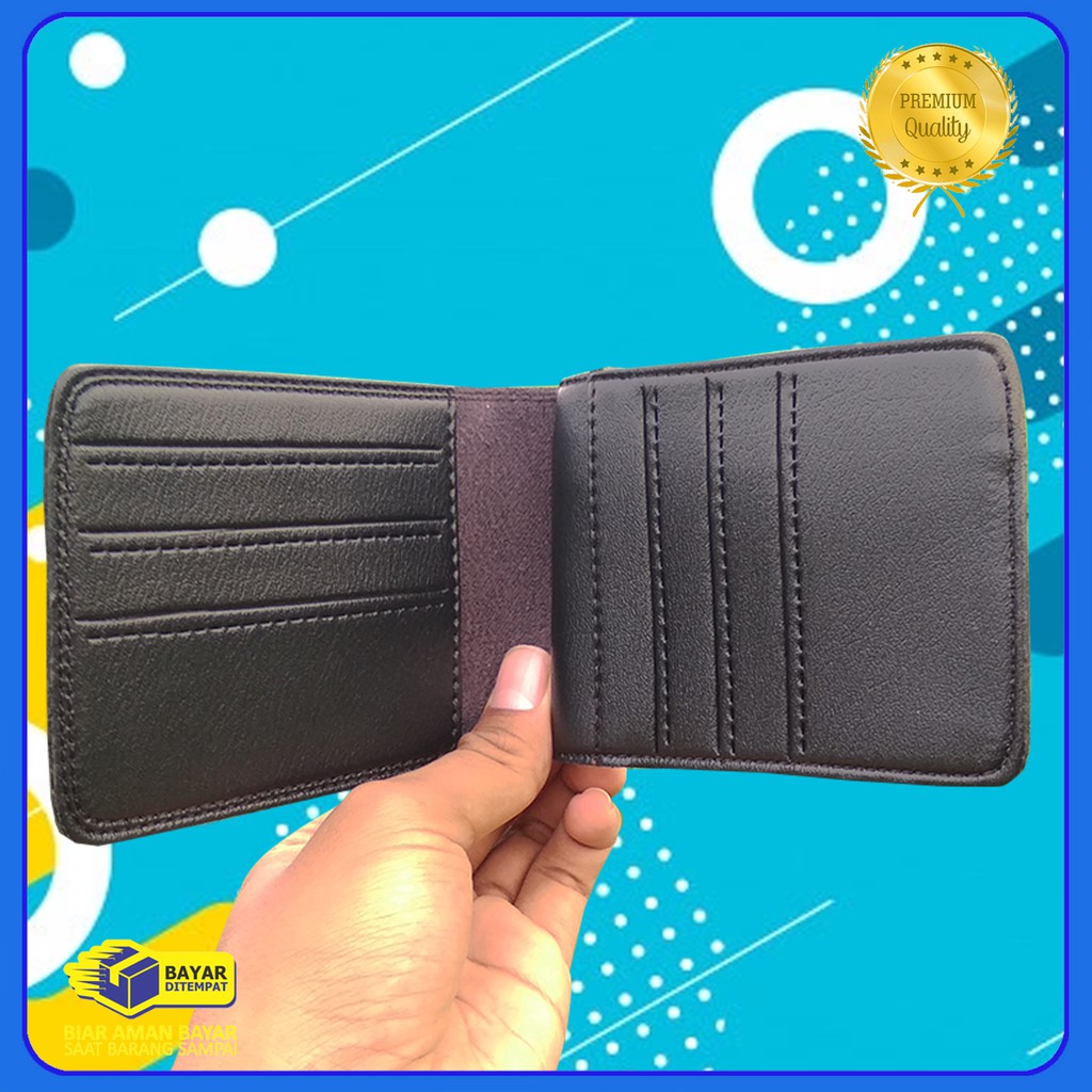 7.7 MIDYEAR SALE! Dompet Pria amt pendek Bahan sintetik distro