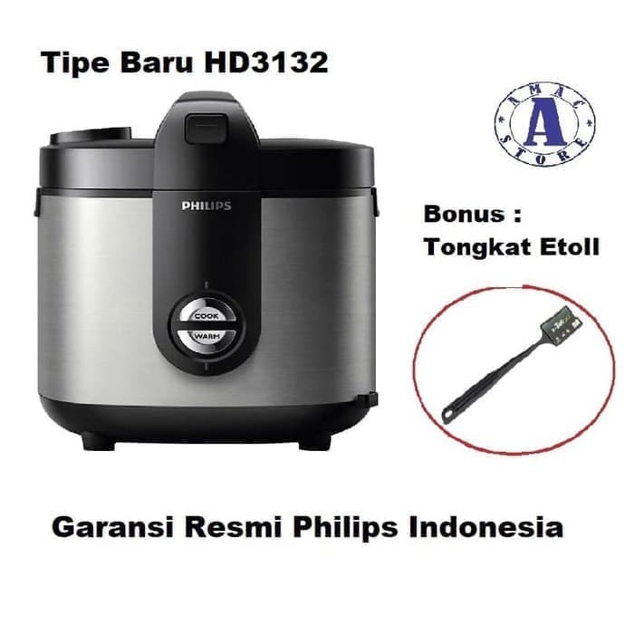 Philips HD3128 Rice Cooker Jar Pro Ceramic 2 Liter   Magic Com HD 3128   Perak