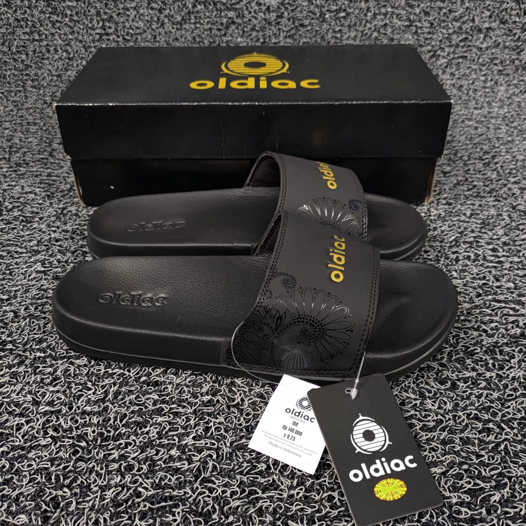 original sandal pria terbaru casual slip on slide viral made in indonesia lokal pride