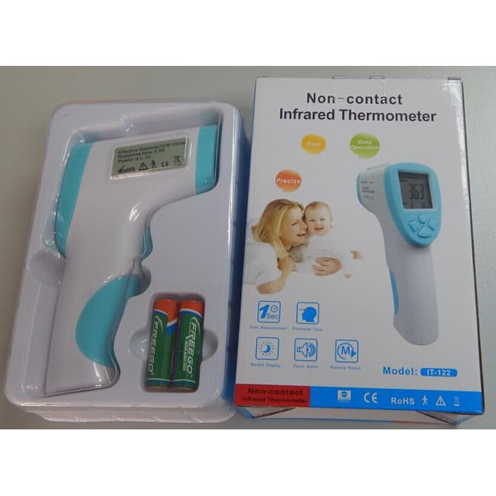 Infrared Gun Thermometer IT122 Termometer Laser Pointer IT 122  IT 122 Berkualitas