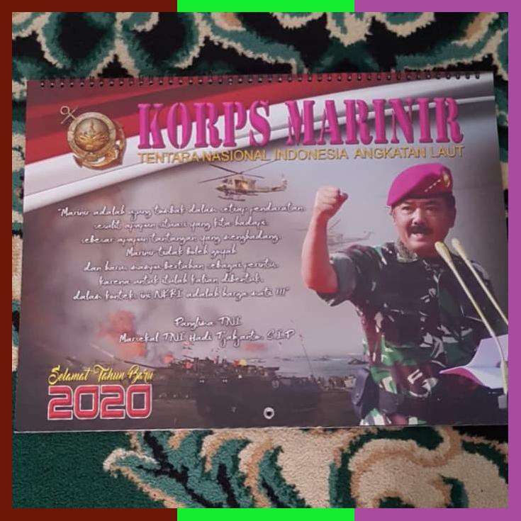 

Kalender Marinir 2020 , Stok Terbatas