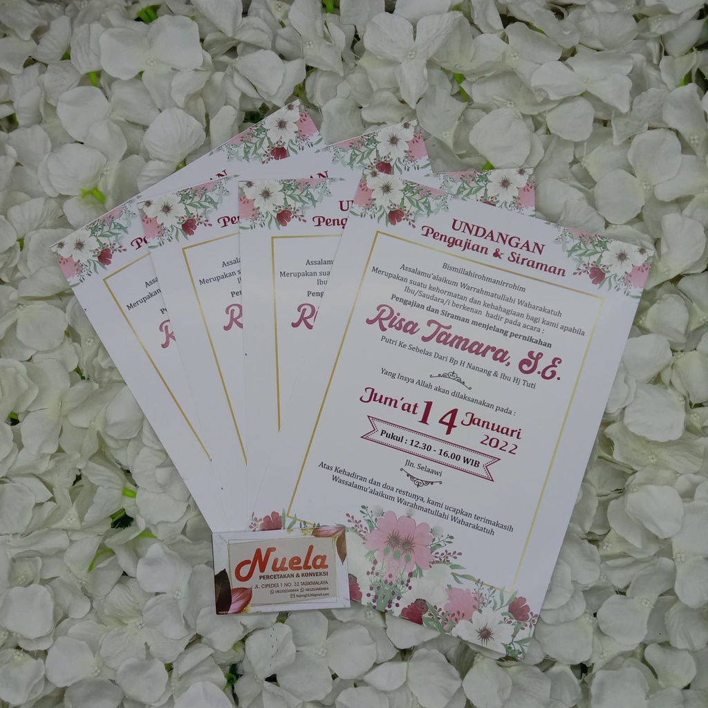 

Undangan Bridesmaid Costum