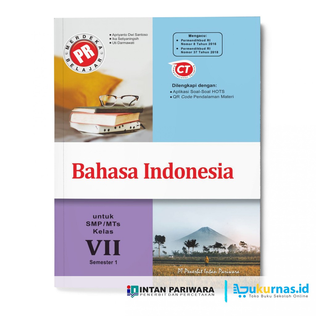 Buku Pr Bahasa Indonesia Smp Kelas 7 Semester 1 Lks Intan Pariwara 2020 2021 Shopee Indonesia