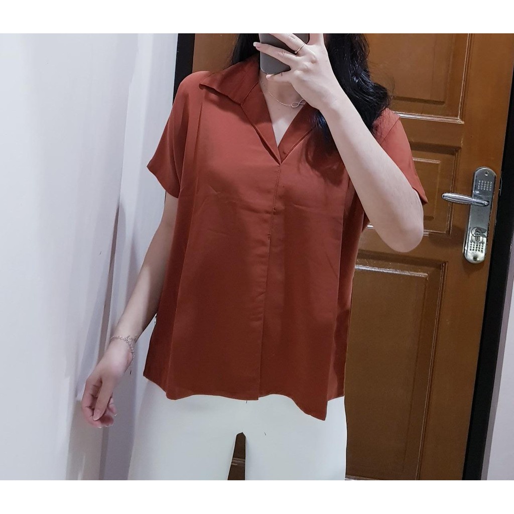 kemeja simple fag3445 BAEX SHIRT