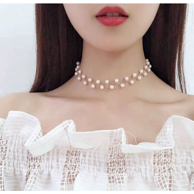 KALUNG CHOKER PEARL AI018