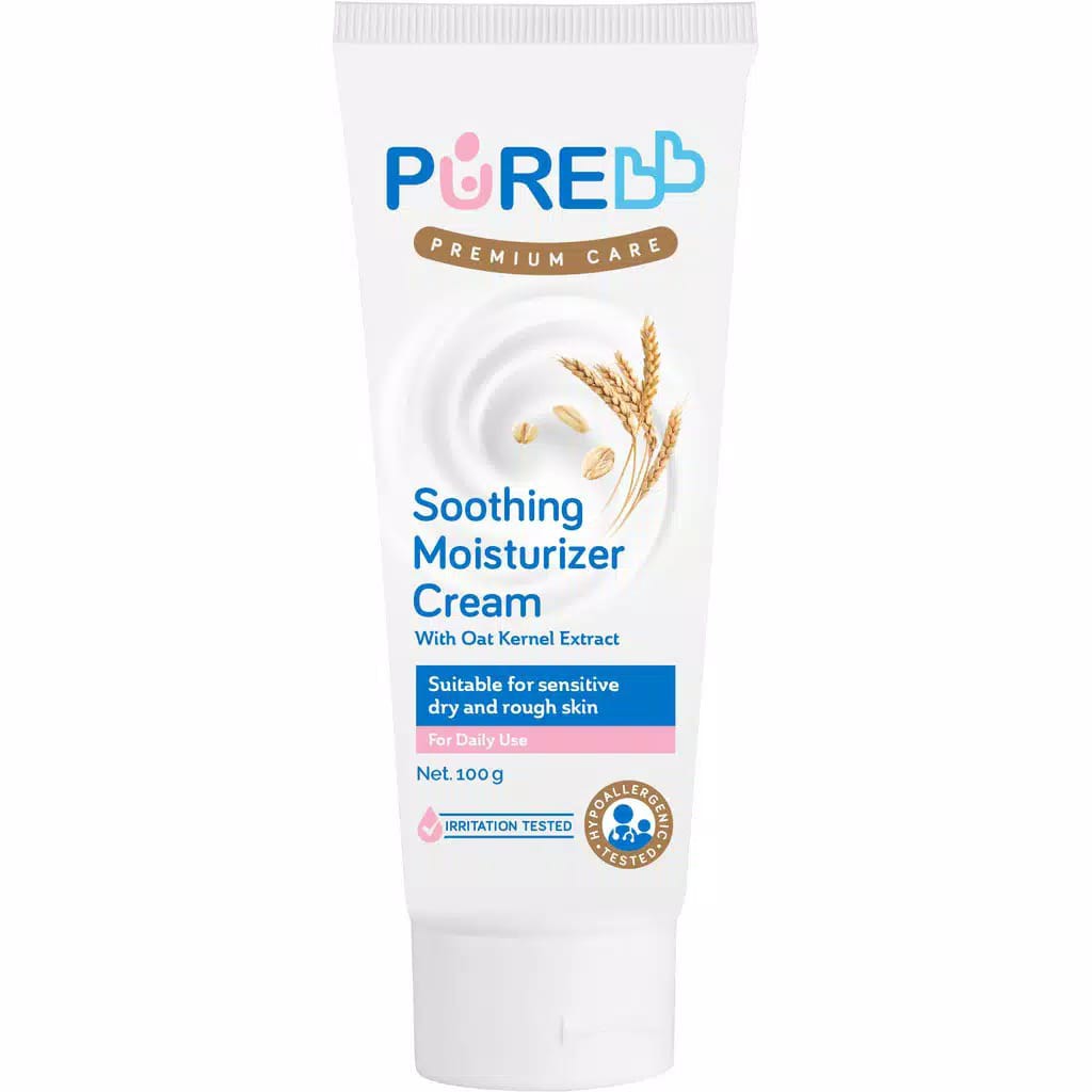 PURE BABY SOOTHING MOISTURIZING MOIST CREAM 100 gr 200 gr