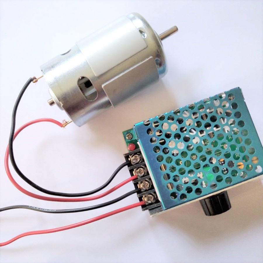 Paket Dinamo Motor 895 Plus Dimmer DC 20A BOX