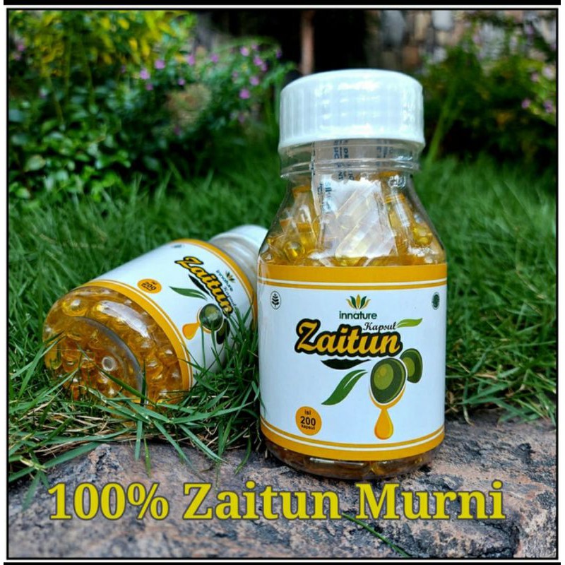 Kapsul Minyak Zaitun 200 Kapsul | Zaitun Oil | Minyak Zaitun