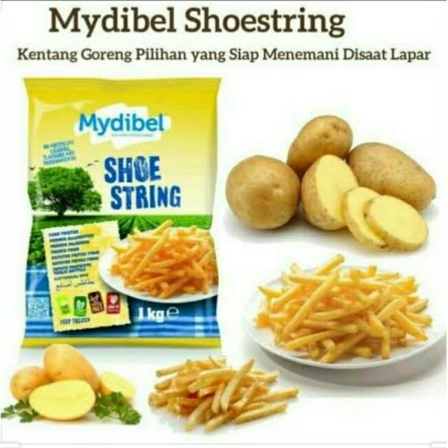 

promo grosir kentang mydibel shoestring isi 1 kg enak gurih murah