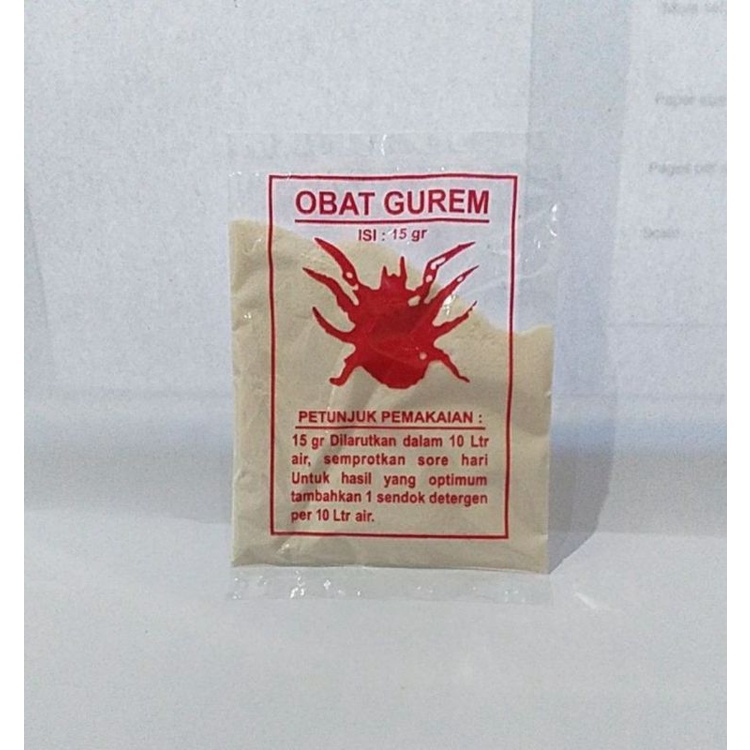 obat gurem ayam