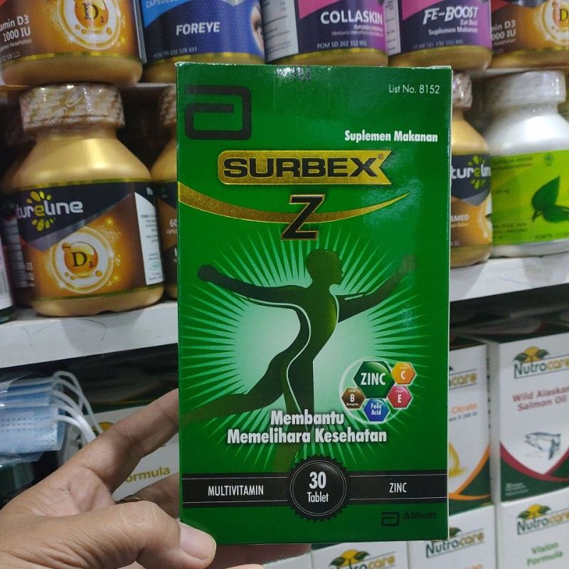 SURBEX Z ISI 30 TABLET MULTIVITAMIN ZINC