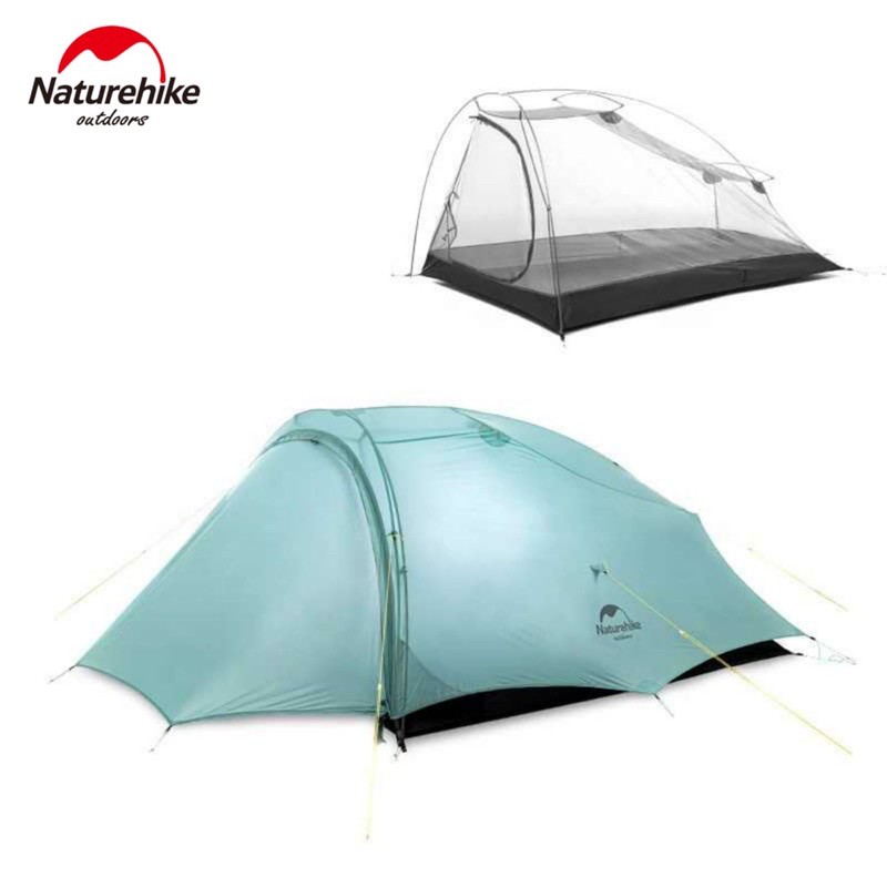 TENDA CAMPING SHARED 2 NATUREHIKE NH20ZP091 HIKING CAMPING ULTRALIGHT TENT BERKEMAH OUTDOOR