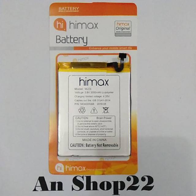 Batre batrei baterai Himax M23i