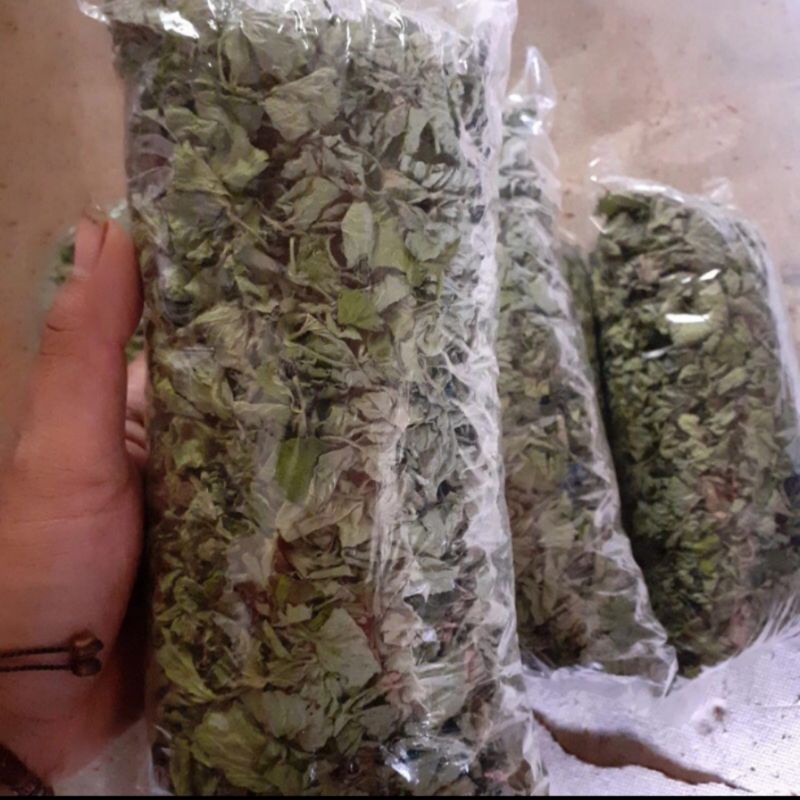 

daun pegagan kering tanpa batang100gr murni daun