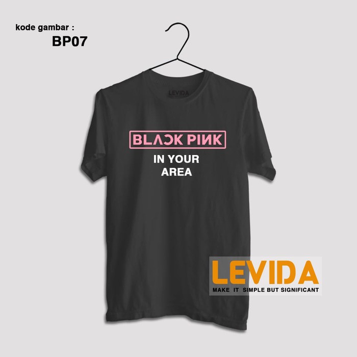 KAOS BLACKPINK KAOS BLACKPINK BBP03 baju kustom unisex pria wanita Limited