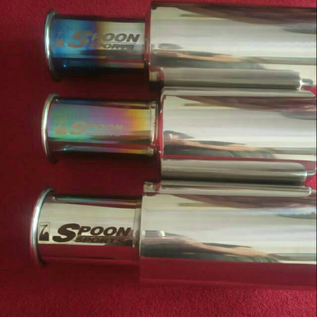 Knalpot mobil spoon sport