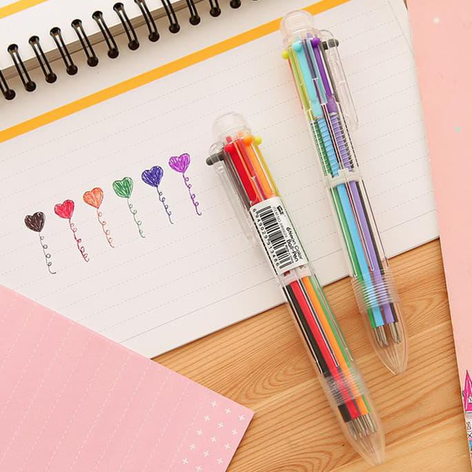

PULPEN WARNA / PEN COLOUR 6 WARNA WARNI