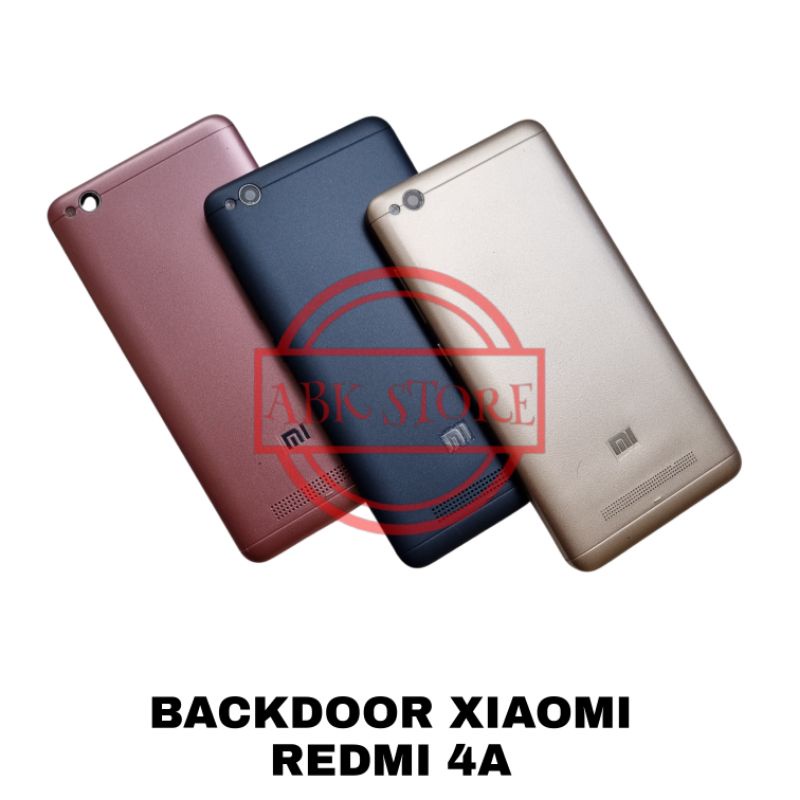 TUTUP BELAKANG BACKDOOR BACKCOVER BACK CASING HOUSING XIAOMI REDMI 4A