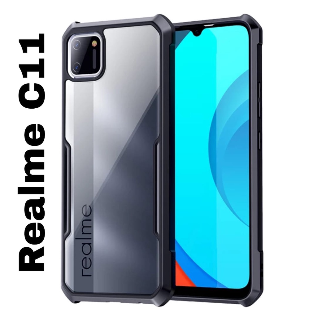 PROMO Case REALME C11 / C11 20121 Softcase Armor Shockproof Fushion Case Xundd Transparan