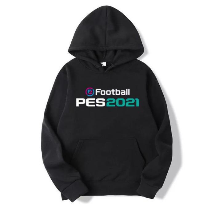 (DONE) JAKET HOODIE DISTRO PES2021 PES 2021 POLOS CUSTOM INDONESIA GAME MURAH RESMI