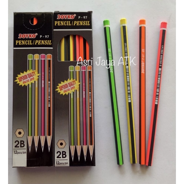 

Pensil Joyko P97 / Pensil 2B (12pcs)