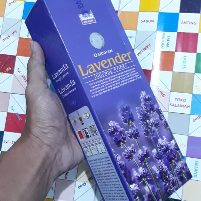 LAVENDER Dupa Lidi Aromatherapy By DARSHAN INCENSE