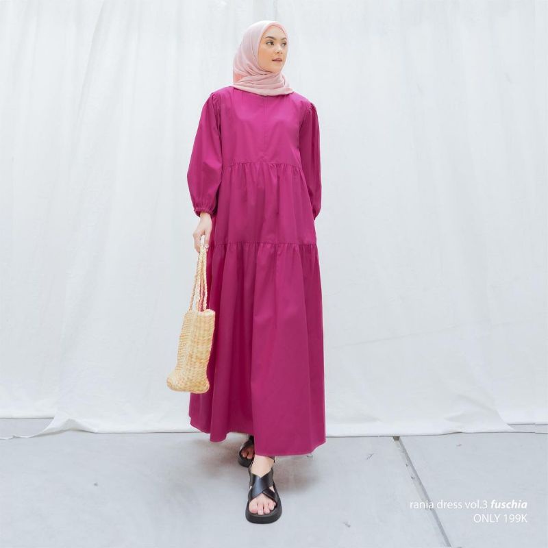 Rania Dress by Nuna Nuna_id Rania Fuschia, Berry