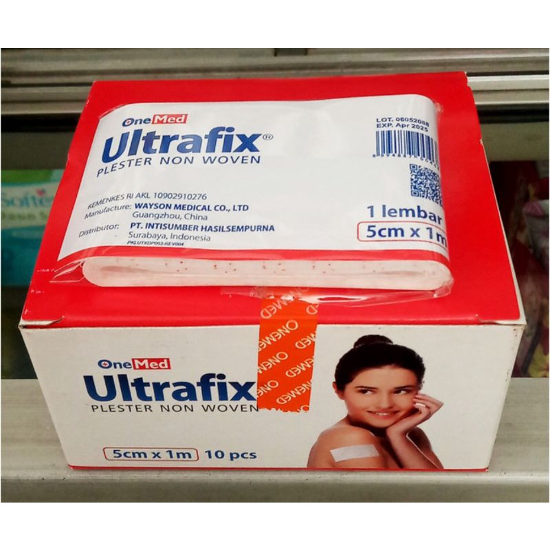 ULTRAFIX PLASTER non moven 5cm x 1m ONEMED