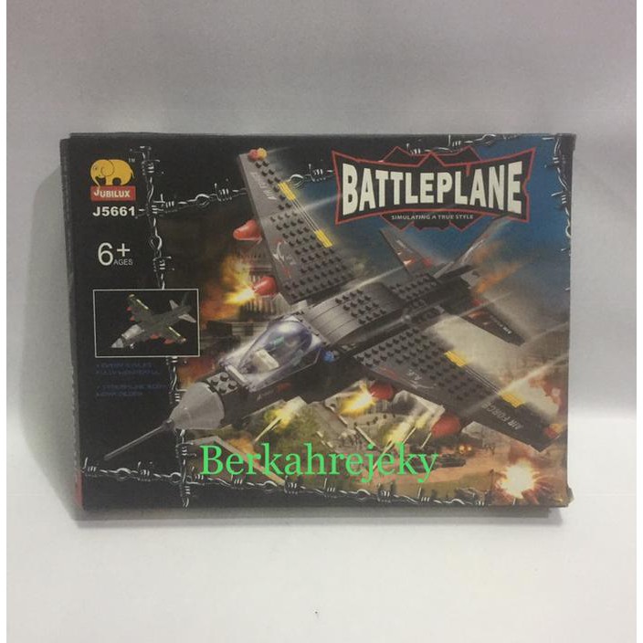 LEGO PESAWAT TEMPUR BATTLE PLANE JUBILUX J5661 Best Seller