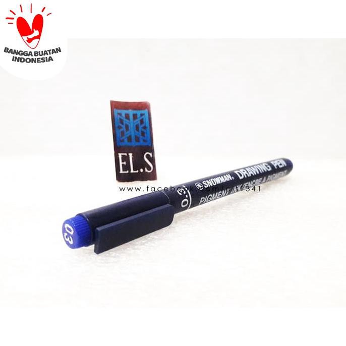 

Cuci Gudang Awal Tahun Snowman Drawing Pen 0.3 Biru Promo Awal tahun