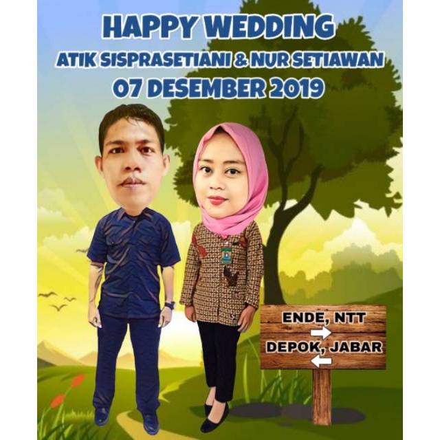 

Karikatur Lucu Katikatur Murah Kado Unik Hadiah Istimewa Desain Foto Kartun Edit Foto Jadi Karikatur