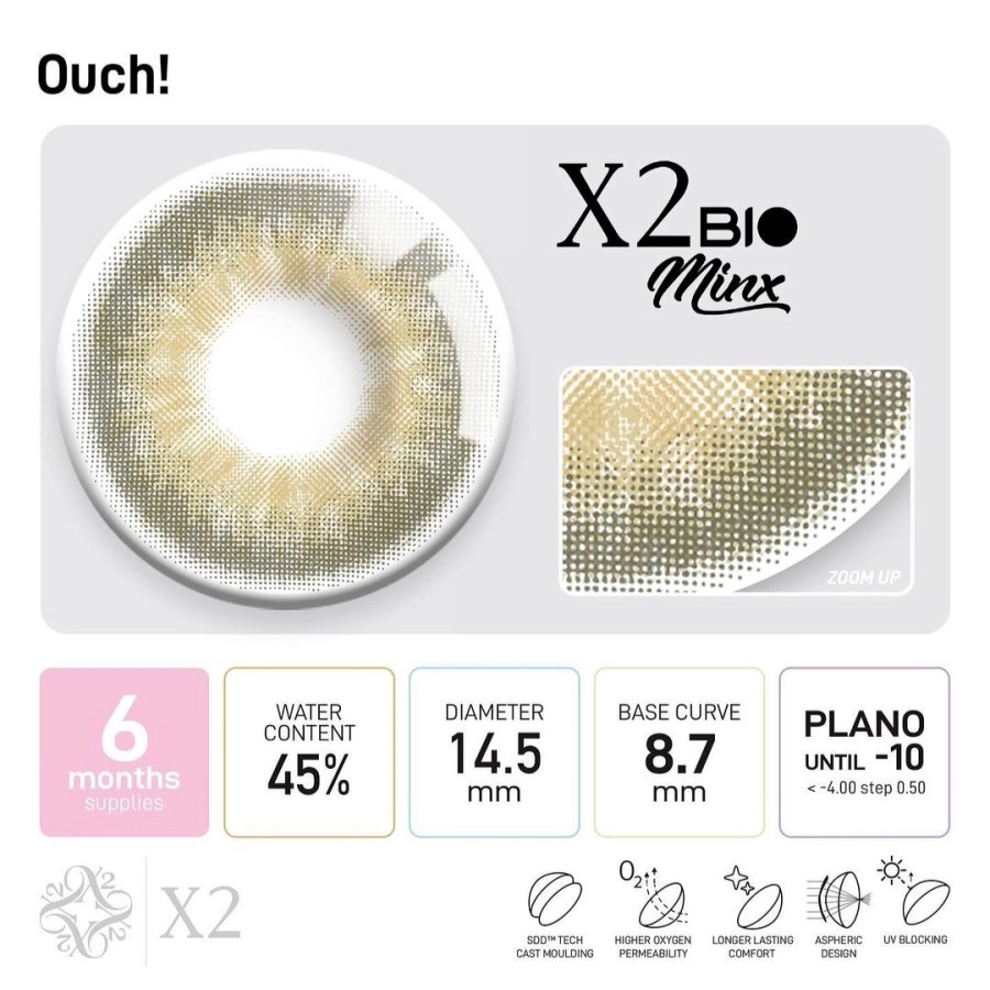 SOFTLENS X2 BIO MINX OUCH