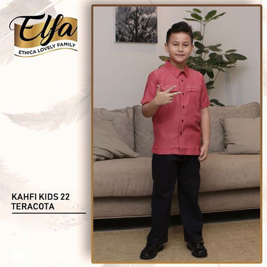 Koko anak ethica kahfi kids 22 Teracota