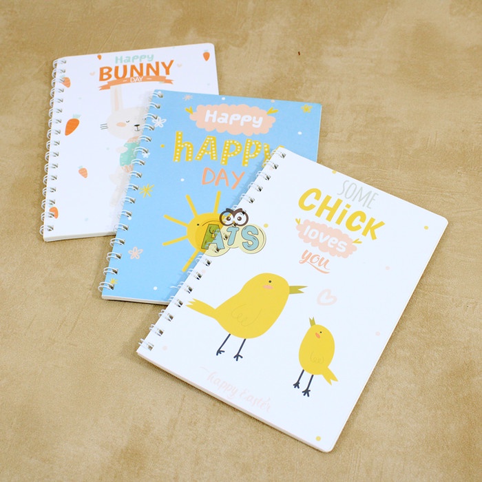 

Jual Buku Tulis A5 Spiral Happy Bunny Terlaris