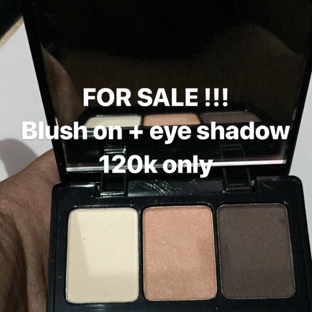 Blush on dan eyeshadow make over original