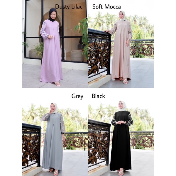 New Briana Maxi (Dress polos busui friendly) (ld 102 pb 140)