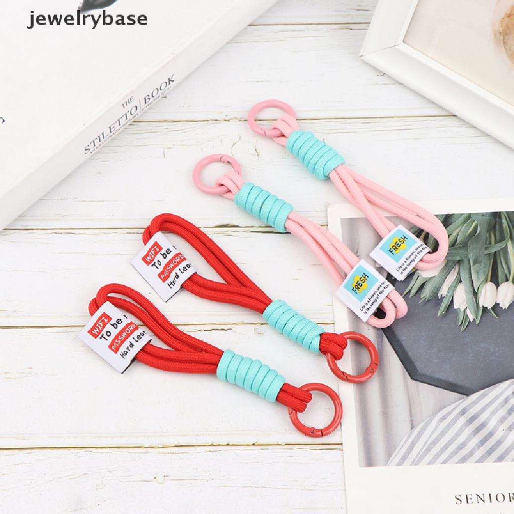 (jewelrybase) Tali Lanyard Gantung Leher Warna Fluorescent Untuk Aksesoris Handphone