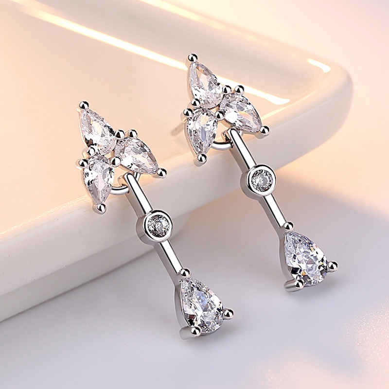 Anting Perak 925 Wanita Segar Perhiasan Fashion EH00030