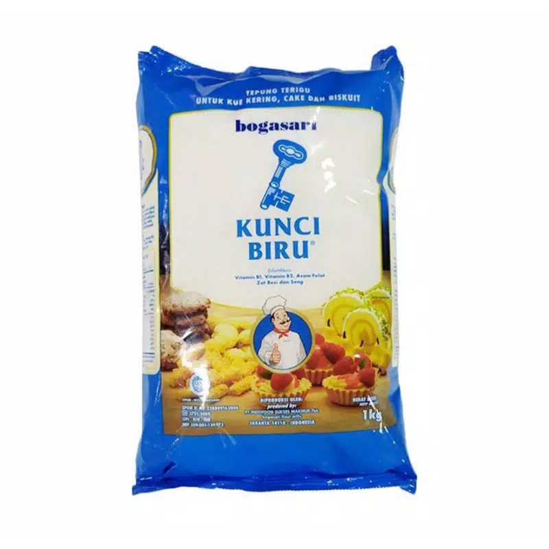 Terigu Kunci Biru 1kg