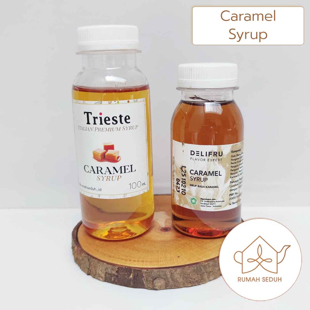 

100 mL Sirup Karamel Trieste - Caramel Italian Syrup - Caramel Latte Machiato Syrup