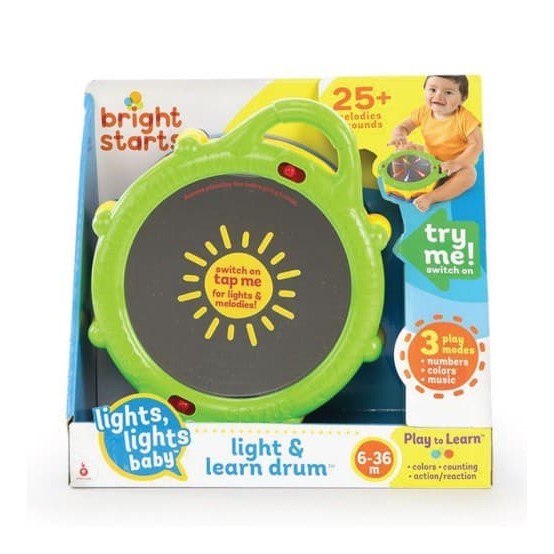 bright starts light & learn drum