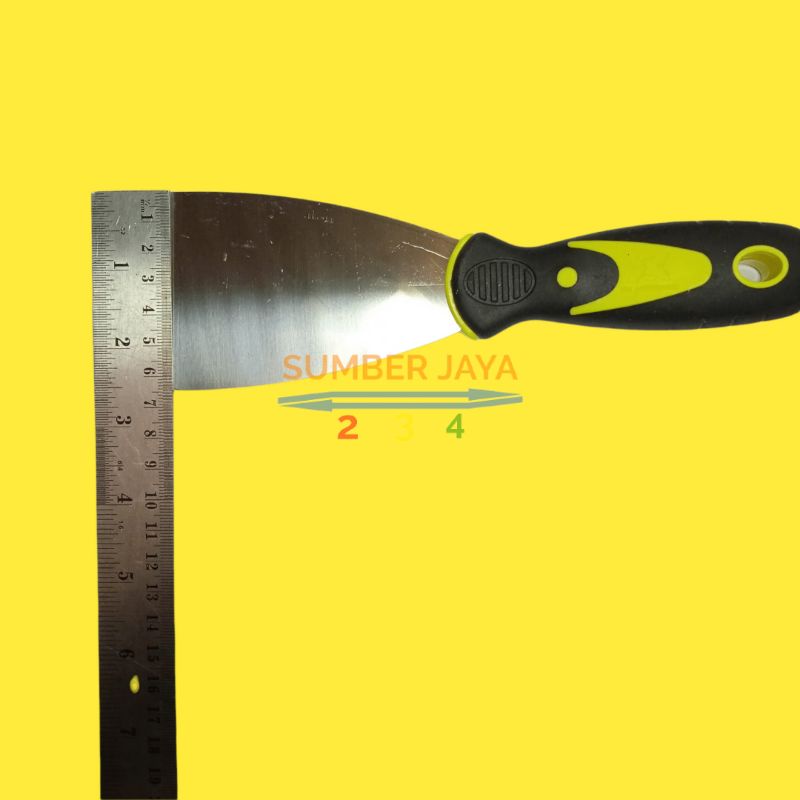 kapi / Kape / Scraper 2½ inch Gagang karet TERMURAH