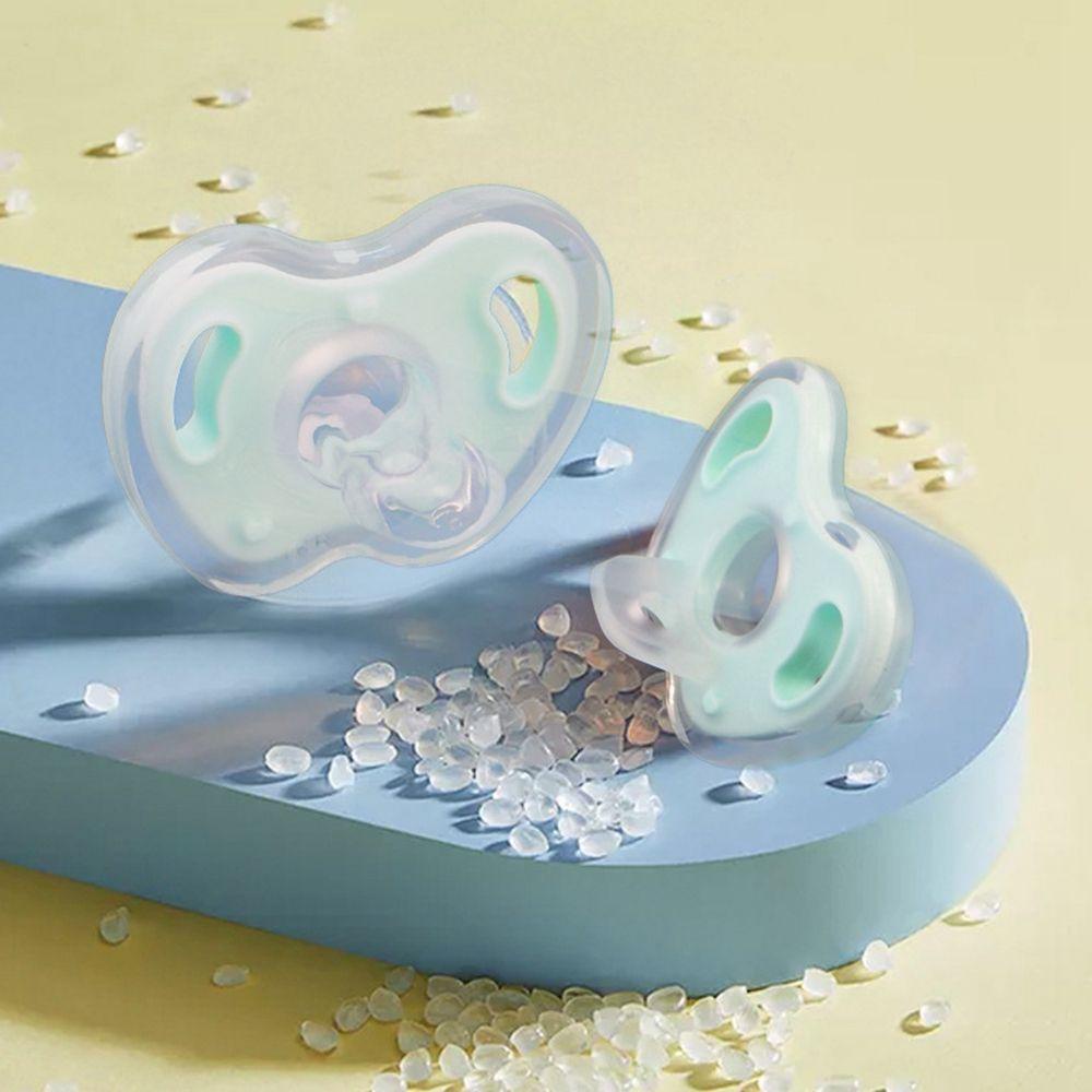 NEEDWAY Dot Desain One-Piece Safety Ultra-Light Nipple Sucker Dummy Dot Bayi Untuk Bayi Baru Lahir Ortodontik Teether Bayi Penenang