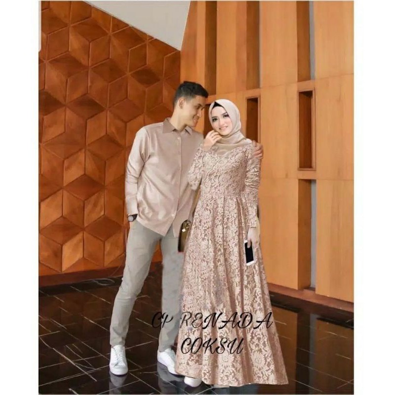 CP RENADA, COUPLE PASANGAN, BRUKAT PREMIUM, GAMIS, HIJAB, MUSLIM