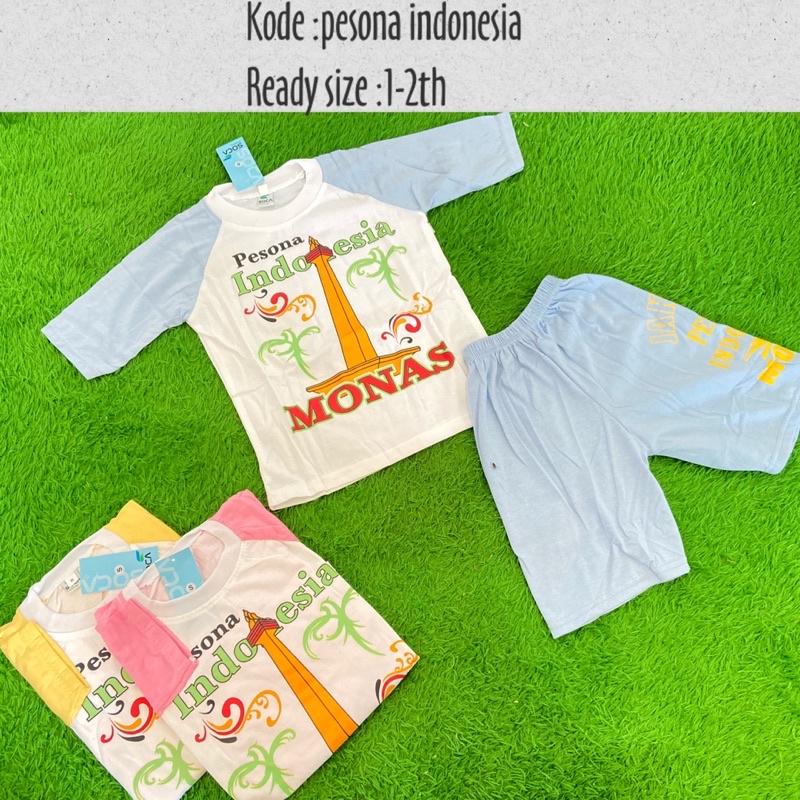 SETELAN ANAK 100rb dapat 5 setel bebas pilih model dan size