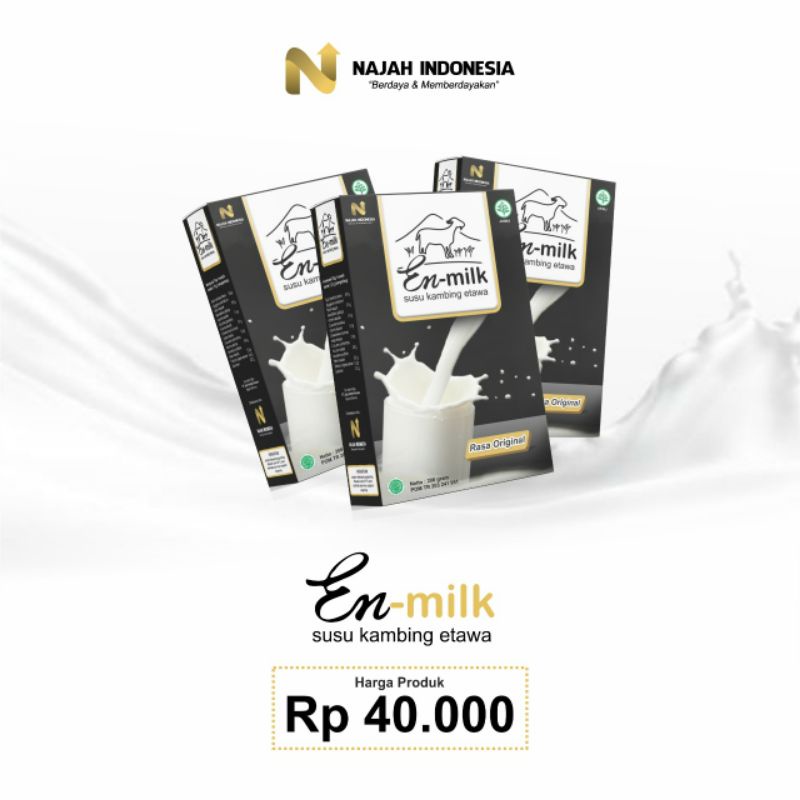 SUSU KAMBING ETAWA/SUSU EN MILK/SUSU BUBUK/PENAMBAH NAFSU MAKAN