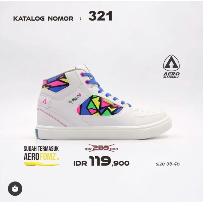 AEROSTREET HOOPS X VOLT SIZE 42