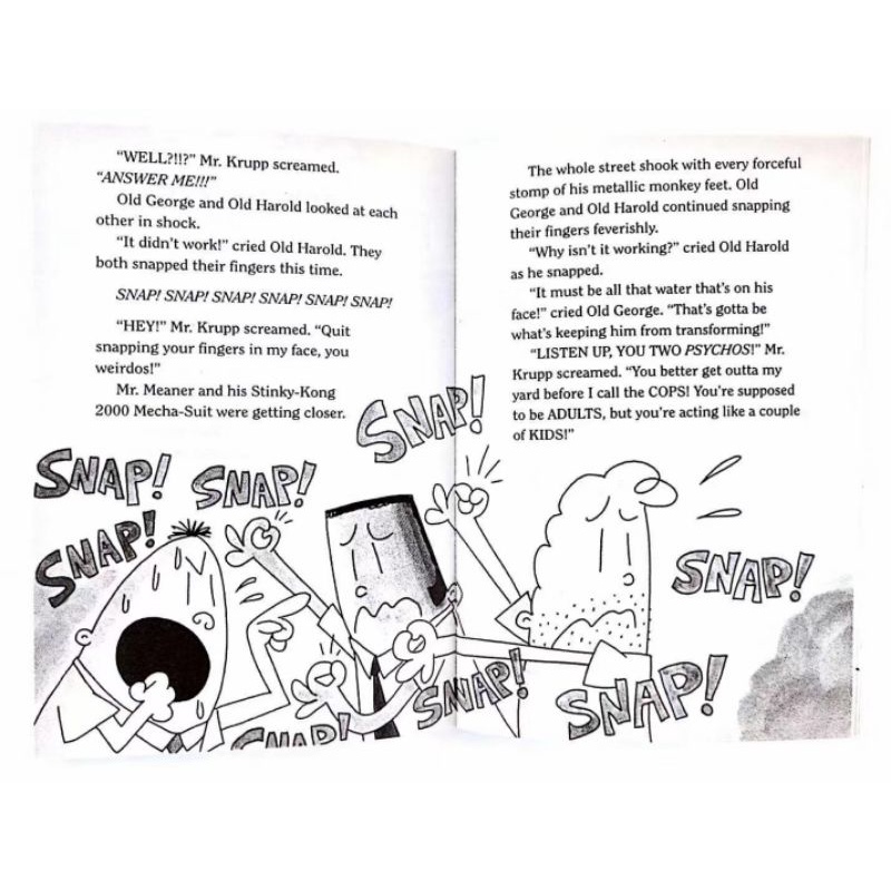 Original guaranteed the gigantic collection of captain Underpants Dav pilkey 12 books buku impor buku anak /happychild