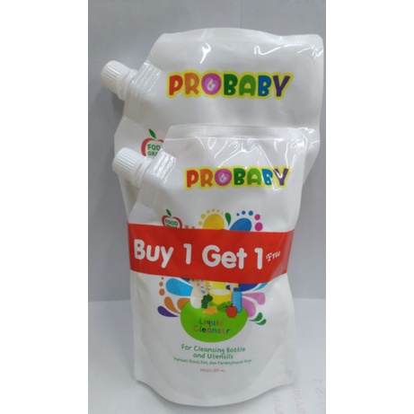 PROBABY Liquid Cleanser 700 ml 450 ml Pro Baby Sabun Cuci Botol dan 450ml FREE 150ml