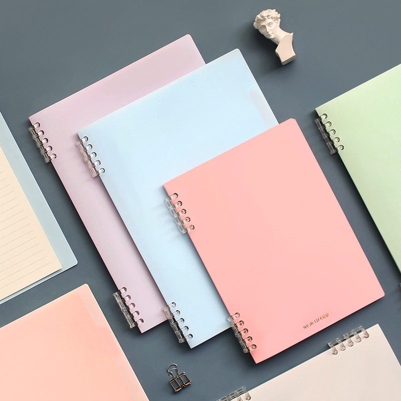

Neja Life Pastel Slim Binder Notebook B5 A5